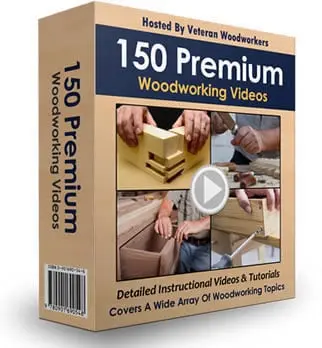 150 free woodworking tutorial videos included