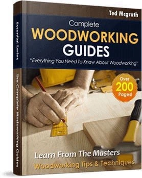 Complete woodworking guide with 200+ pages of tips