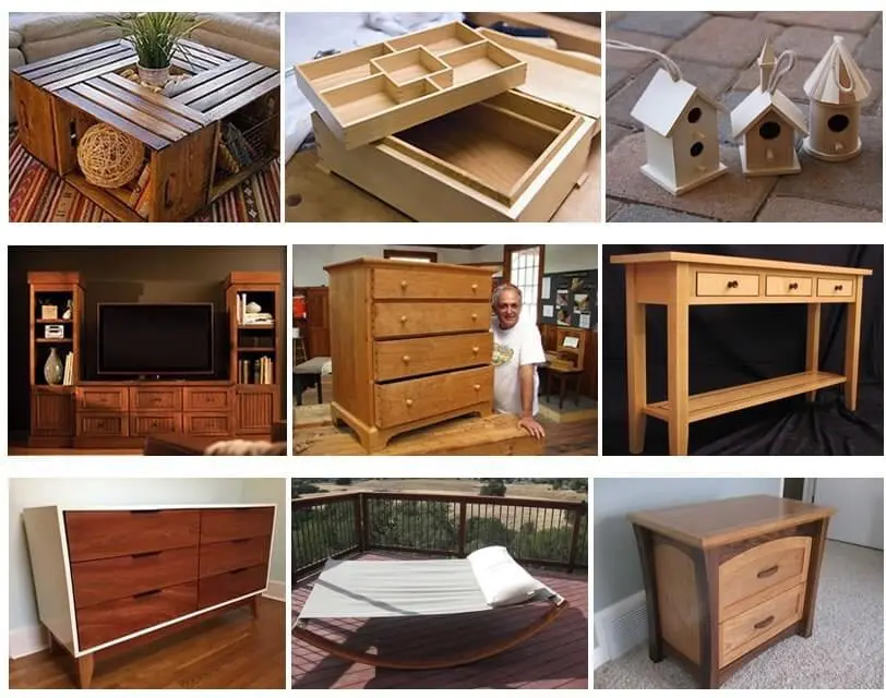 DIY woodworking furniture projects built using Ted’s Woodworking plans